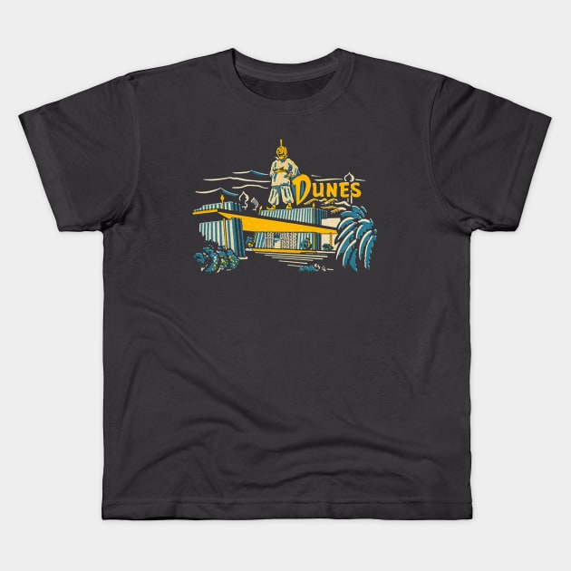 Dunes Kids T-Shirt by MindsparkCreative